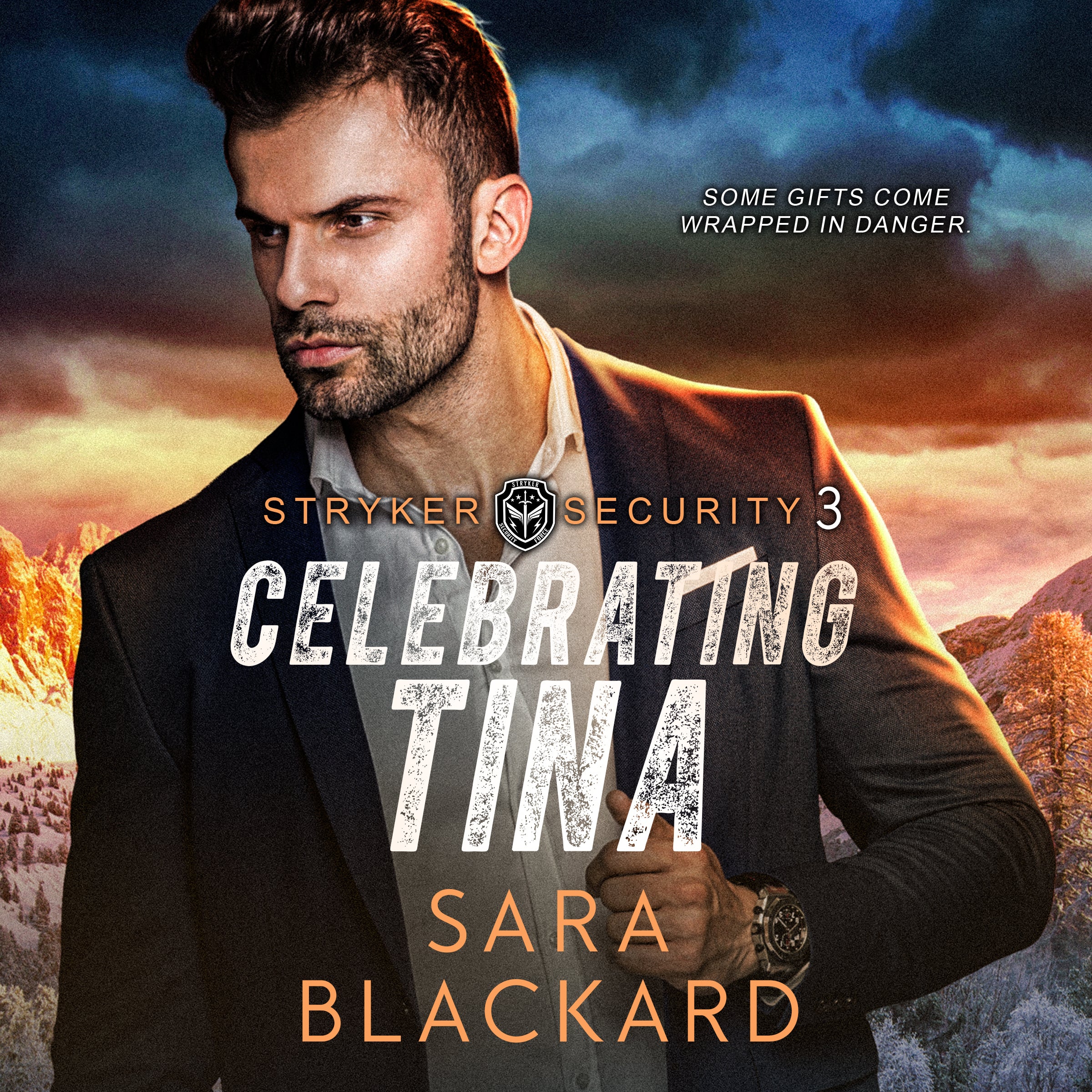 Celebrating Tina full cast audiobook by Sara Blackard, Stryker Security Force