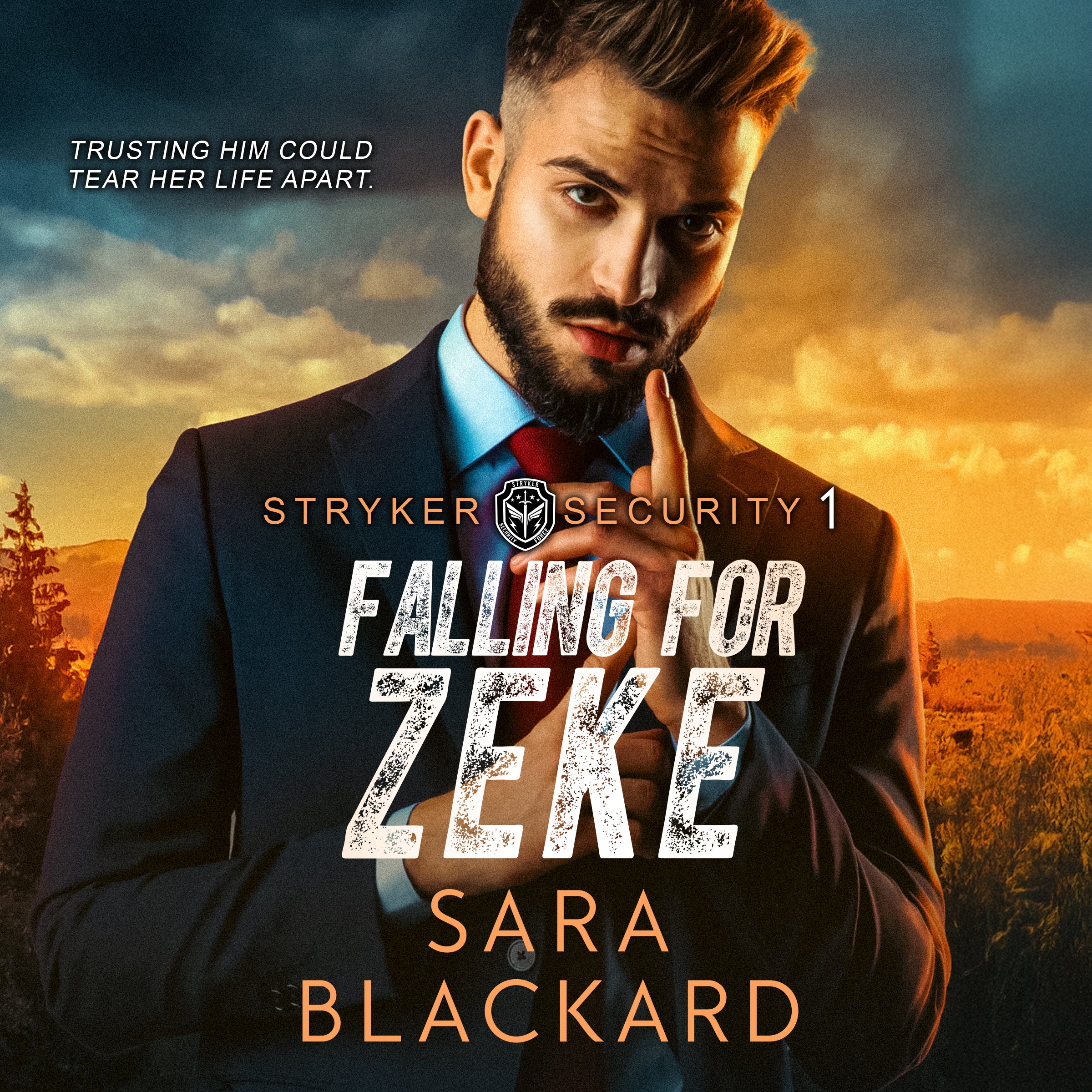 Falling for Zeke full cast audiobook by Sara Blackard, Stryker Security Force