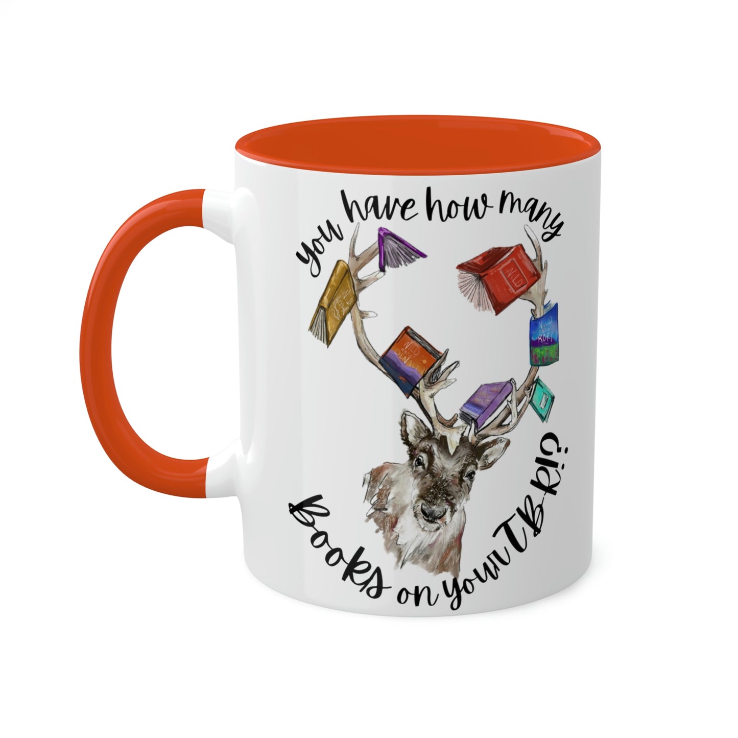 Caribou TBR Colorful Mugs, 11oz