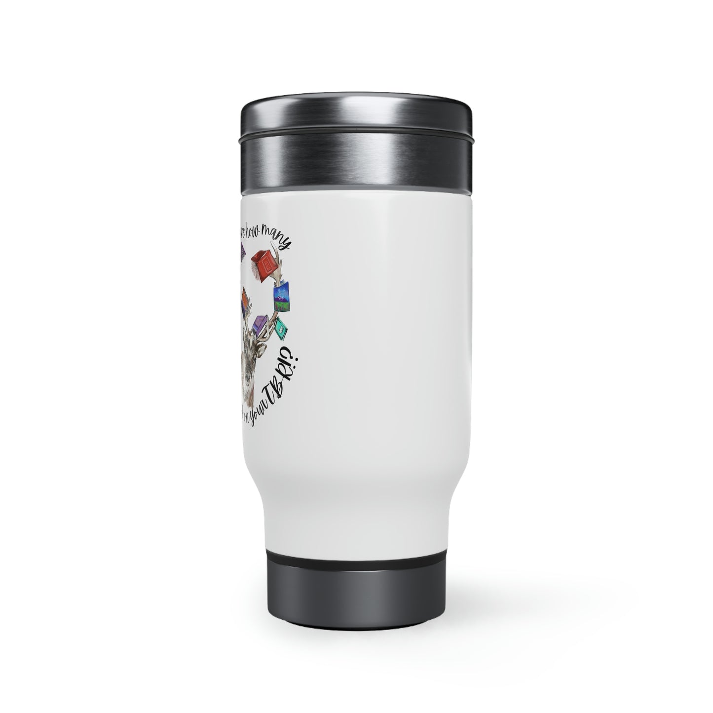 Caribou TBR Stainless Steel Travel Mug with Handle, 14oz