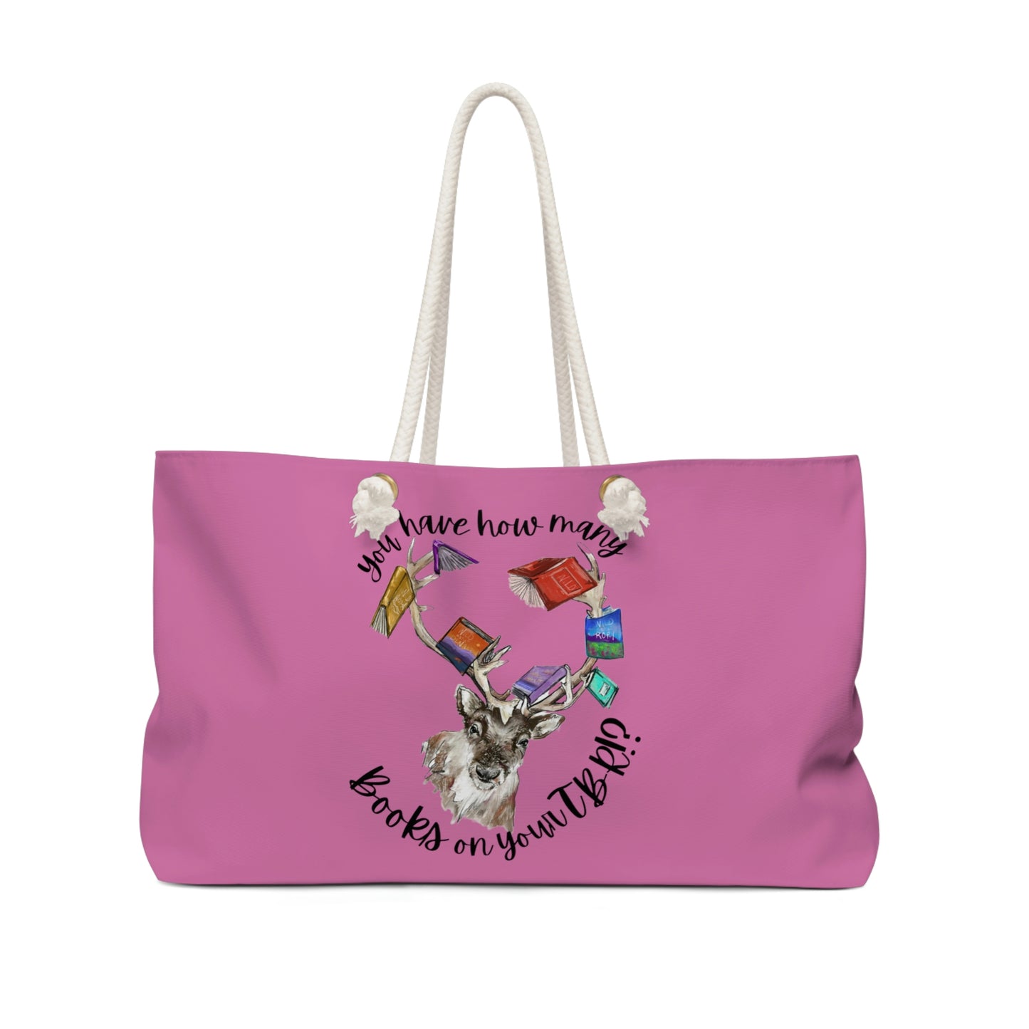 Pink Caribou TBR Weekender Bag