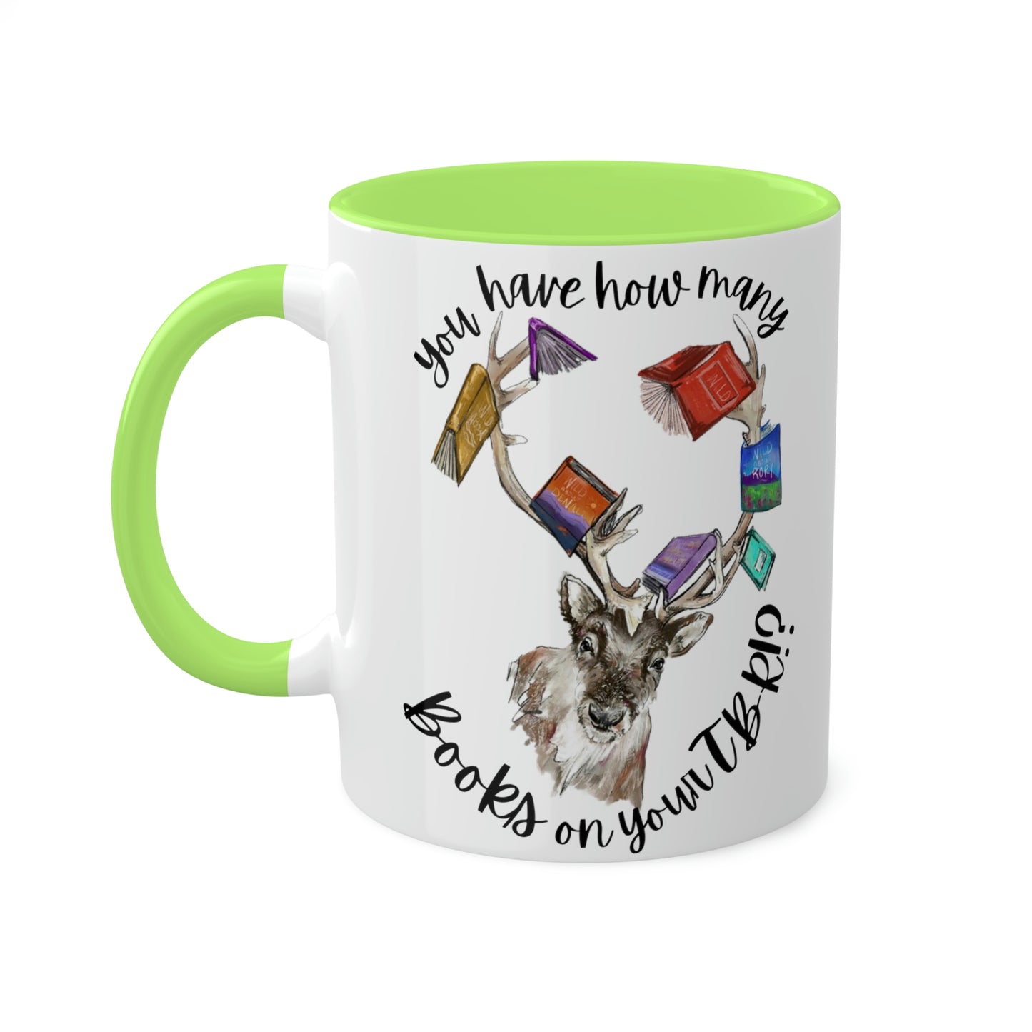 Caribou TBR Colorful Mugs, 11oz